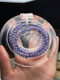 Purple Crystal Intention Bracelet
